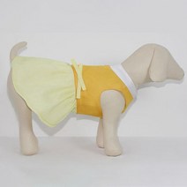 금동이 펫 GW004 개나리진주꽃패치 강아지 고양이 애견 한복, S