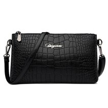 다이얀 여성 미니크로스백 클러치백 겸용 핸드폰가방 악어패턴