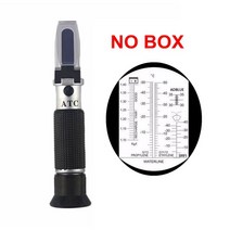 굴절계 염도 당도 측정4 n 1 부동액 빙점 계기 자동차 프로필렌 글리콜 테스터 배터리, 상자 없음