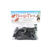 Bongo Ties 봉고타이 6종 컬러, 1팩, 봉고타이 All-Black/D5-01
