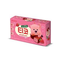 롯데 티코 딸기 510ml(잔망루피 온팩) 달콤한 유기농아이스크림 아이들간식 달콤한, 26개