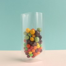 이지포장 PET 투명 스탠드 봉투 15X22+4 100매 간식 보관 소분, 단품, 상세페이지 참조