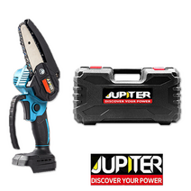 주피터 소형 전기톱 4인치 마끼다 호환 충전식 충전톱 미니 전동 톱 18V 베어툴 케이스 세트