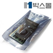 박스몰 정전기방지봉투 제전비닐 접착/비접착/지퍼, 1개, PET 접착(579) 17x15+4 / 100장