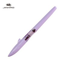 JINHAO SHAKR 시리즈 만년필 0 5/0 38mm 칠 학생 연습 서예 펜 학교 용품 12 가지 색상 가능, 10 Purple, 01 038mm
