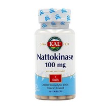 칼 나토키나제 100 mg 30 타블렛, 6병, 30정
