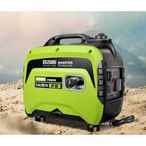 비상 발전기 저소음 휴대용 캠핑 장박 차박 전기 충전, 2000W