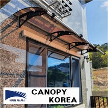 캐노픽스 1000x1300 캐노피 테라스 창문 렉산 처마 비가림 현관 주택 차양 비가리개, 블루, 직결피스, 검정, 1개