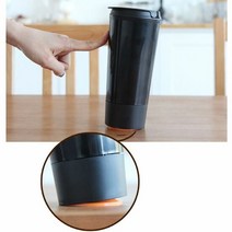 넘어지지 않는 리얼텀블러(블랙+그린)set 각400ml, 단품