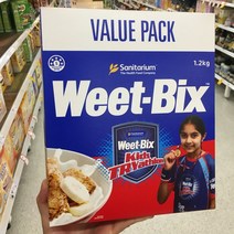 Sanitarium Weet-bix Breakfast Cereal 새니테리엄 위트빅스 블랙퍼스트 시리얼 1.2kgx2팩, 1개, 1.2kg