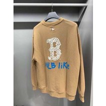 남녀공용 NY맨투맨 오버핏 긴팔 기본 티셔츠 커플티 뉴욕 데일리 룩 1-37924