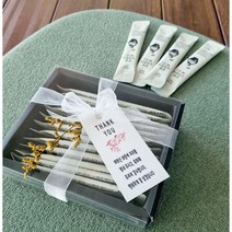 꿀벌달콤함에빠지다 꿀스틱 결혼식 돌잔치 조문 답례품, 화이트, 꿀스틱15개입