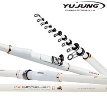 유정낚시 프로패션기 화이트 바다찌/갯바위낚시대 감성돔 돌돔 낚시대, 1.75-530