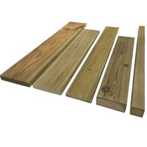 방부목 데크 각재 각목 나무 목재 재단, 방부목 데크 120 x 21mm, 300mm, 1개