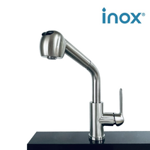 진테크비전 inox 아이녹스 JT-A1300 스테인리스(SUS304) 주방원홀수전 스텐수전 싱크대수도꼭지
