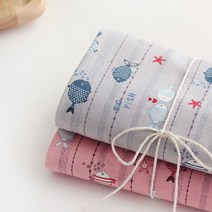 면 원단 천 20수 평직 키싱구라미 2종 Z, 그레이