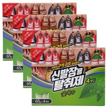 산도깨비 신발장용 탈취제 65g*4개입, 260g, 4개