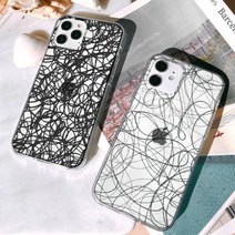 이음2025 드로잉 소프트젤리케이스 아이폰12MINI:잉크, 기종선택:아이폰12MINI / 디자인선택:잉크, 상세 설명 참조