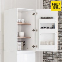 아트박스/필웰 ST9627 데이아다기능틈새주방상부수납장500, 우측