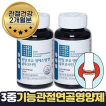 조인트밸런스 N아세틸글루코사민 뼈건강영양제 2달분