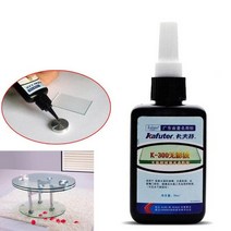 uv접착제 uv본드 새로운 50ml k-300 uv 접착제 경화 접착제 투명 크리스탈 유리 본딩 수리 액체 접착제, a, 01 A
