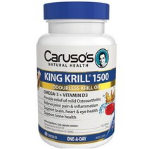 카루소 내츄럴헬쓰 킹크릴1500mg joint 신경계건강60정
