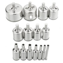 기능을 겸비한 다이아몬드 유리 홀쏘 여러가지 size, 100mm, 1개