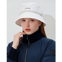 22FW [BRITISH CLASSIC]아이보리 기본 버킷햇 HWHE2F503IV, 056