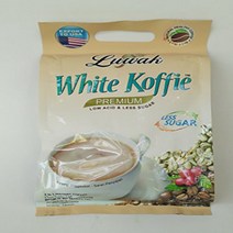 Kopi Luwak White Koffie Premium Less Sugar Coffee 20-ct 400 Gram (Pack of 4), 1