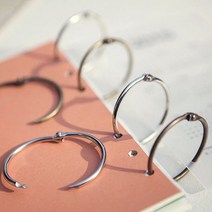 오토데코 금속 카드링 문서 연결 고리링(1개 가격입니다.), 40mm
