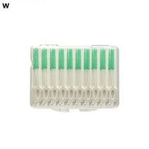 1+1 실리콘 치간칫솔 일회용 40개입, 1+1)2개