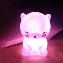 인테리어 크리스탈 무드등 힐링 무드 led 어린이 밤 조명 led 유니콘 룸 조명 장식 크리 에이 티브 라이트 만화 아이 마스크 유니콘 파티 조명 및 장난감, 푸른 사슴