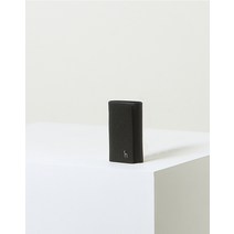 22SS [populet]블랙 퍼피장식 소가죽 키홀더 WUWA2E303BK
