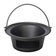 KAMaster 손잡이가 달린 주철 애쉬 캔 차콜 바스켓 빅 그린 에그 액세서리 카마도 팟은 대형 세라믹 루이지애나 그릴 LG24 및 기타 유사한 크기의 그릴(LBGE)에 적합, 1 for Large BGE
