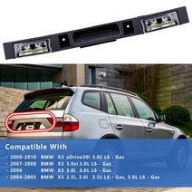 호환 자동차외장부품 새로운 투어링 부츠 트렁크 리드 후면 핸들 그립 BMW X3 E83 51133403611 용 키 버튼, 한개옵션0