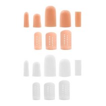 손가락 발가락 관절보호 보습 실리콘 골무18종, 골무화이트M(11036)