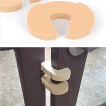 문콕방지스펀지 손끼임방지패드 문꽝방지 어린이안전문 문쾅방지 문소리방지 미닫이문보호대 안전도어 어린이집안전 손끼임방지보호대 원형손보호대 키즈도어 도어캡스 손끼임보호대 충격흡수패드 강화도어손끼임방지, 2p