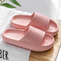 (ABM도매콜) 두꺼운 폭신 슬리퍼 핑크 퍼신발 뮬 털 한