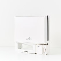 루카 타이머 2구 전기 샌드위치 와플 메이커, 화이트(luka-wa002)