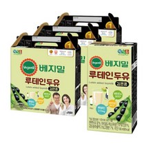 정식품 든든한 베지밀 루테인 두유 어린이 청소년 부모님 단백질 보충 식단 190mlx48팩, 29세트