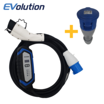 전기차 비공용 완속 충전기 7kW 32A DUOSIDA 듀오시다+산업용 소켓 3핀 포함, 6m