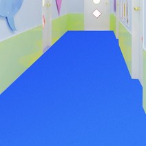 장판 단색 화이트 블랙 그레이 레드 바닥시트지 두꺼운 내마모 스튜디오 상업용 전람홀 무대 본드 바닥, T12-블루색, 기본