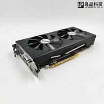 그래픽카드 MSI ASUS RX580 RX590 데스크탑 8G 4K, ASUS 580 8G+HDMI 케이블