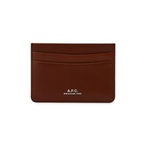 A.P.C.(아페쎄) 아페쎄 남성 안드레 로고 브라운 카드지갑 PXAWV H63028 CAD
