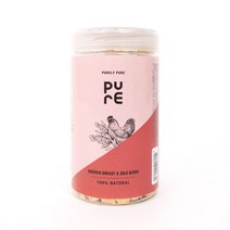 퓨어 동결건조 강아지 고양이 간식 큐브 100g, 닭가슴살 구기자, 1개