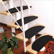 계단 카페트 복층 계단 미끄럼방지 매트 Set Stair Treads Rectangle Non-slip Rugs Stair Mats Pads