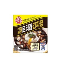 오뚜기 일품요리 직접볶은 트러플간짜장 고형 106G 자취 혼밥 도시락 간편한식사 대용량 식자재, 1set