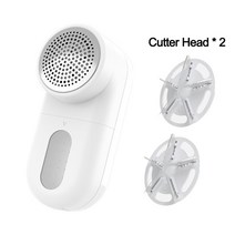 니트 보풀 제거기 휴대용 전기 충전식 무선 의류 먼지 세탁소 보풀제거기 XIAOMI MIJIA 용 리무버 펠렛 리무버 펠렛 기계 보푸라기 면도기 퍼즈 리무버, CN, 커터 헤드 2pcs