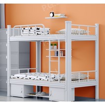 벙커형침대 성인벙커 성인용벙커 분리형2층 화이트 침대, AB