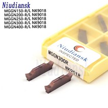 선반 밀링 바이트 10pcs mggn150r mggn200r mggn250l mggn300r mggn400-r nk9018 그루빙 카바이드 인서트 cnc 도구 절삭 터닝 도구, mgn500, -r nk9018